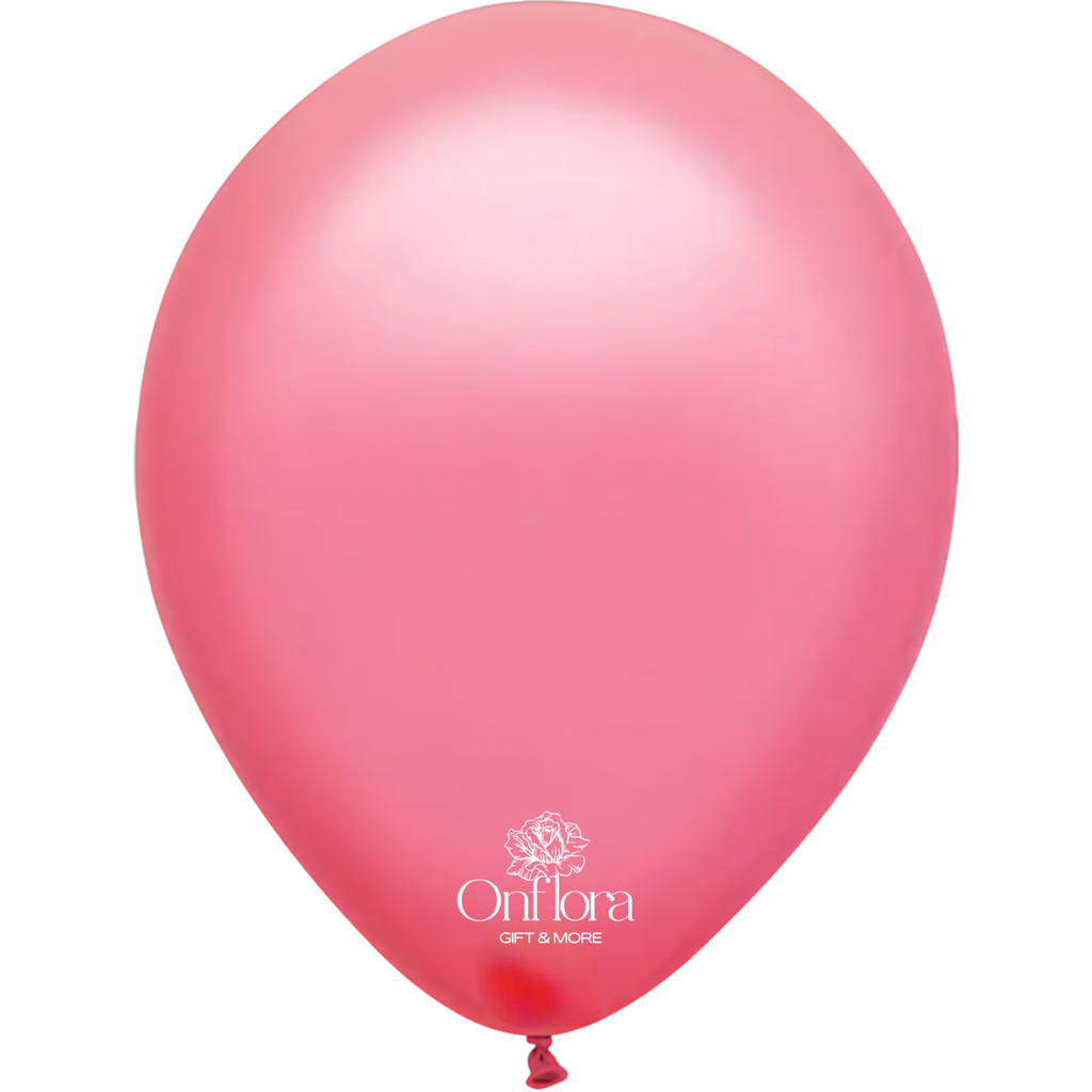 [6] بالون هيليوم سادة ( زهري )