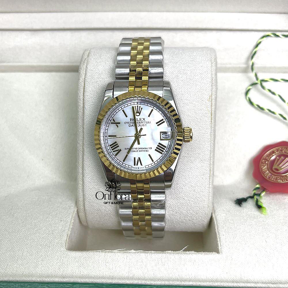 ساعة رولكس نسائي رولكس نسائي طبق الاصل (بدون ملحقات, بدون تنسيق)