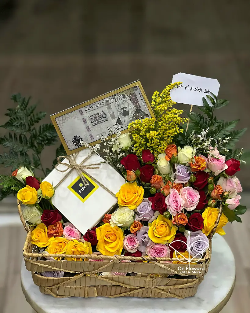 تنسيق سله فقط بدون هدايا جانبيه ❕️
(بإمكانك تعديل خصائص الهديه المعروضه و أضافة الهدايا الجانبيه ان أردت ✅️ )*