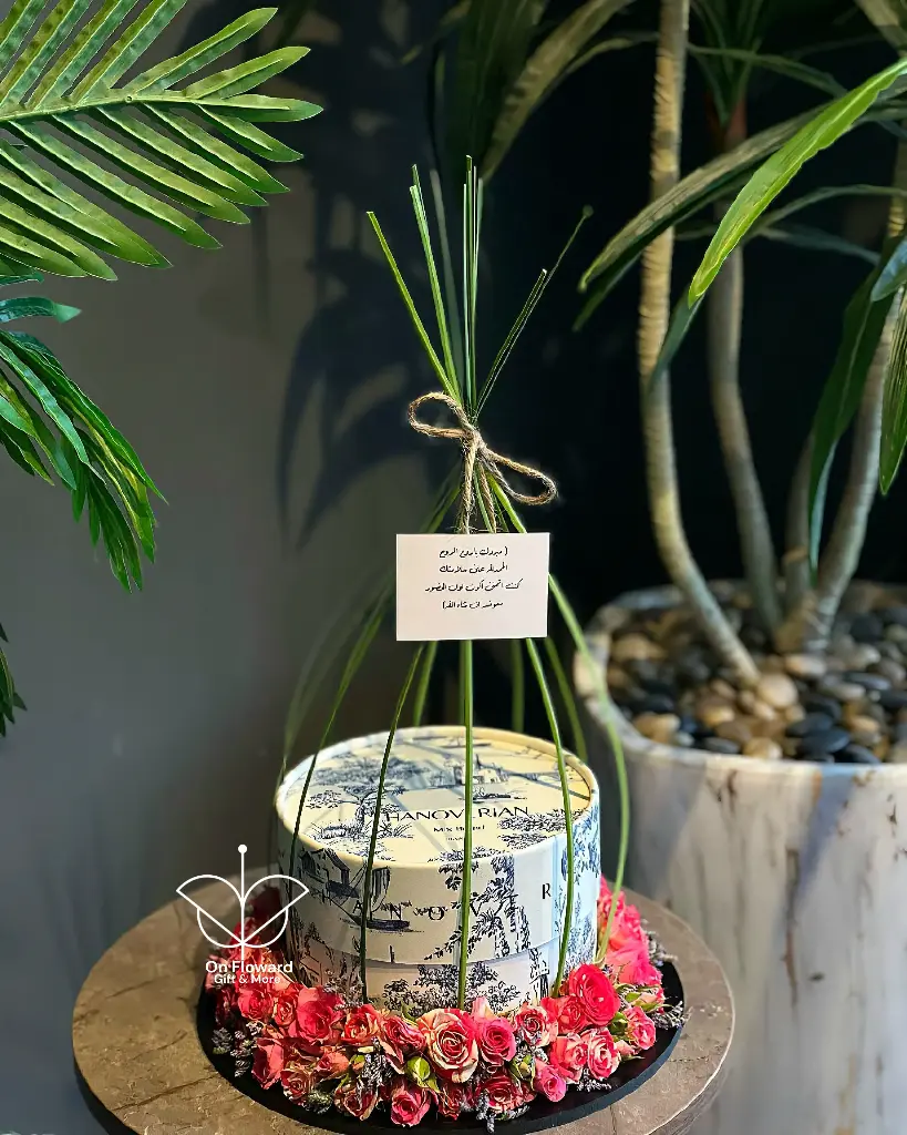 [L5] تنسيق استاند لوح فلين دائري فقط بدون هدايا جانبيه ❕️
(بإمكانك تعديل خصائص الهديه المعروضه و أضافة الهدايا الجانبيه ان أردت ✅️ )*