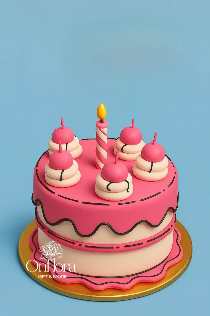 تخصيص كوميك كيك بذوقك الخاص (بدون حشوة, أكتب عبارة مختصرة لتلائم حجم الكيكه, بدون كتابة)