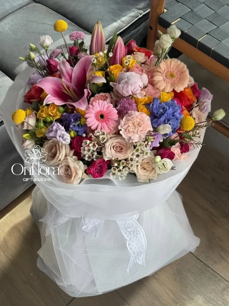 تنسيق باقه ورد