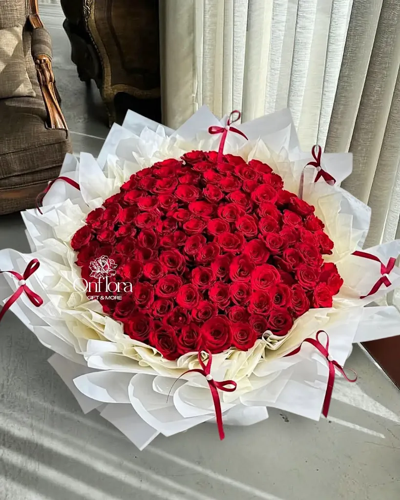 تنسيق باقة ورد