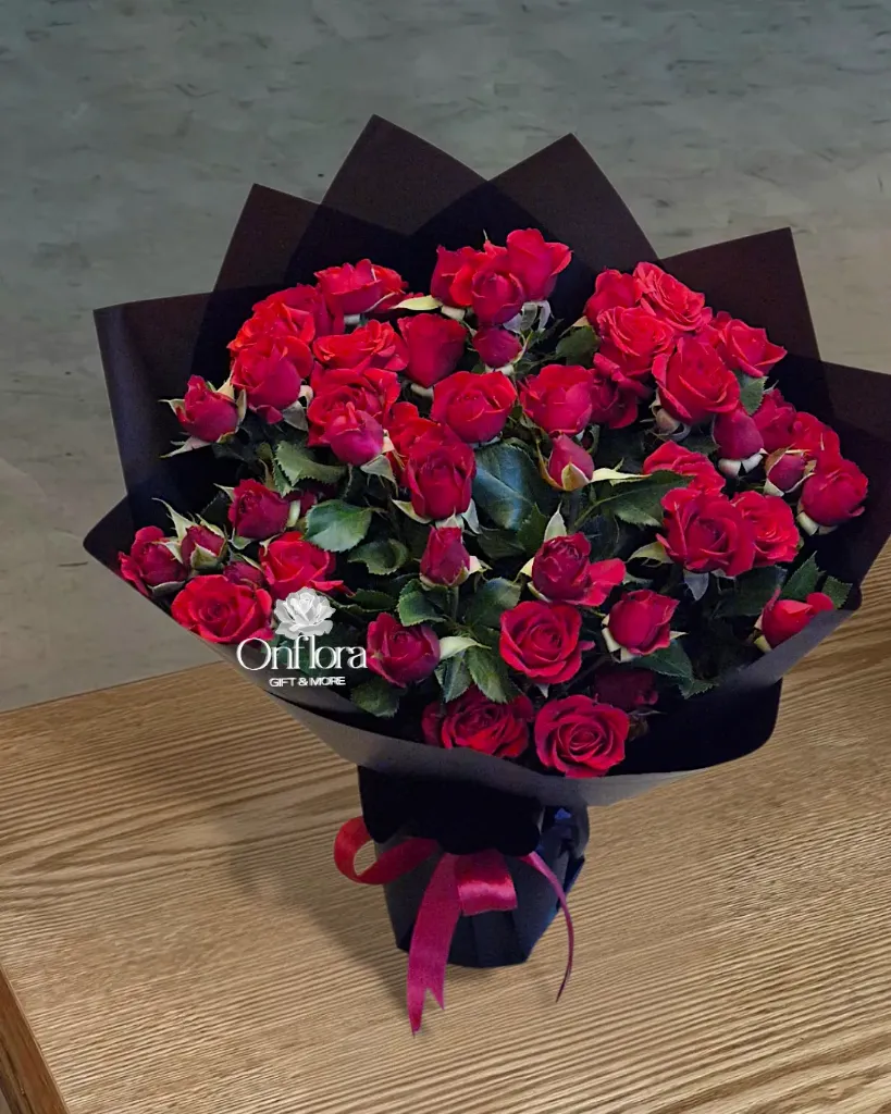 تنسيق باقة ورد