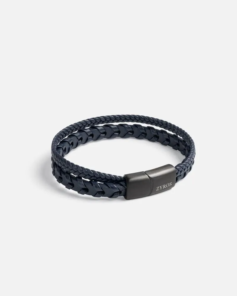 توفير اسوارة رجالية بتصميم اسورتين بلون أزرق من زايروس خلال ساعه أو ربما أقل مناسب جداً لتقديمة كهديه (بدون تنسيق)