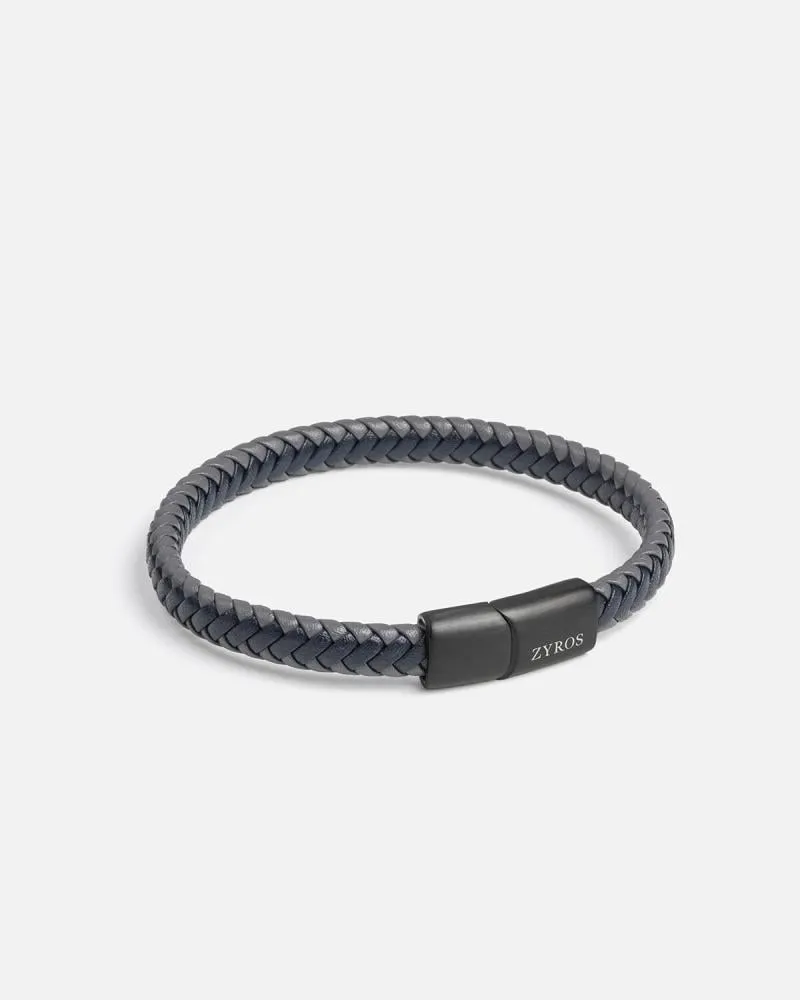 توفير اسوارة رجالية من الجلد المجدول بلون رمادي من زايروس خلال ساعه أو ربما أقل مناسب جداً لتقديمة كهديه (بدون تنسيق)