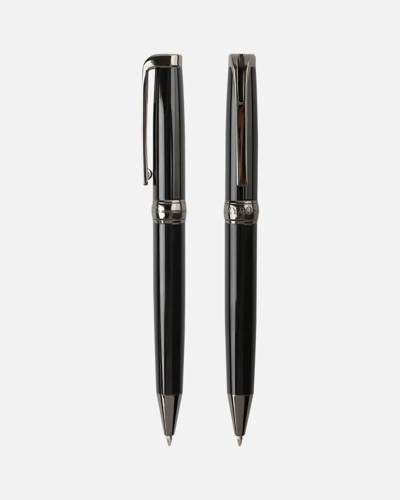 توفير قلم رجالي كلاسيكي باللون الأسود والرمادي من زايروس خلال ساعه أو ربما أقل مناسب جداً لتقديمة كهديه