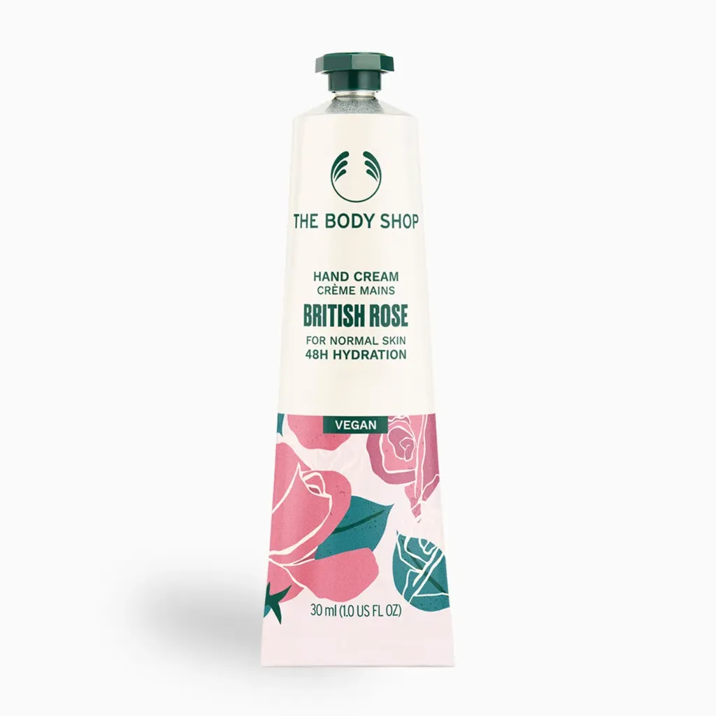 توفير كريم ترطيب اليدين بالورد البريطاني من ذا بودي شوب خلال ساعه أو ربما أقل مناسب جداً لتقديمة كهديه