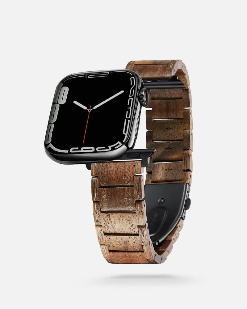 توفير سوار ساعة آبل من الخشب بتصميم أنيق من زايروس خلال ساعه أو ربما أقل مناسب جداً لتقديمة كهديه (بدون تنسيق)