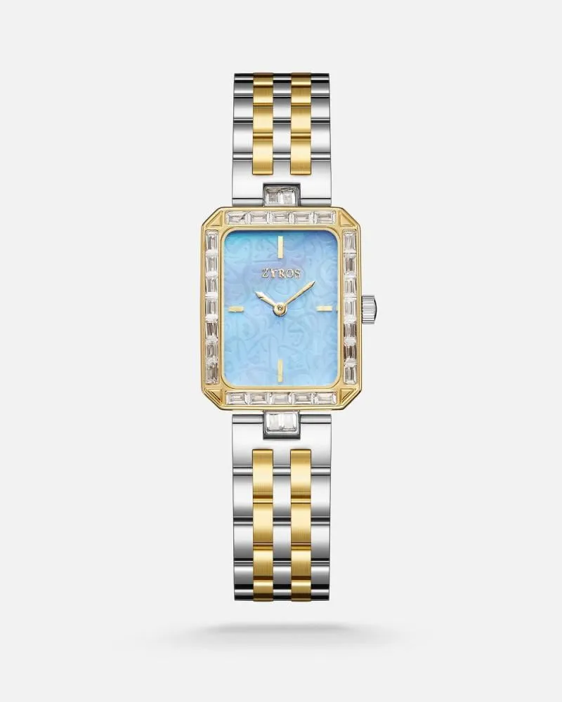 توفير ساعة مِسك النسائية ستيل بلون ذهبي وفضي من زايروس خلال ساعه أو ربما أقل مناسب جداً لتقديمة كهديه