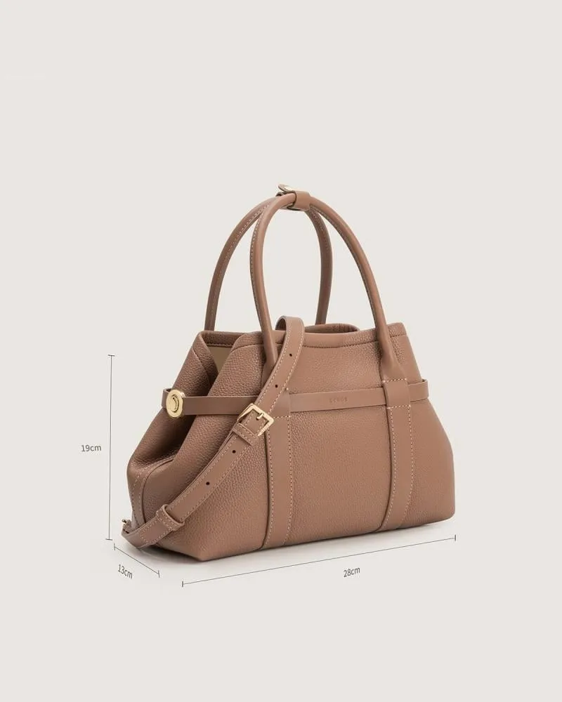 توفير شنطة أرجوان النسائية عملية باللون البيج من زايروس خلال ساعه أو ربما أقل مناسب جداً لتقديمة كهديه (بدون تنسيق)