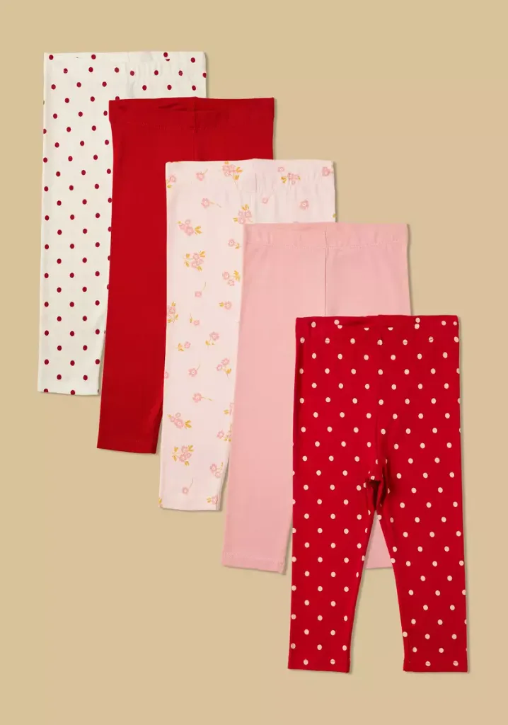 توفير ملابس طقم من 5 - بنطلون ليقنز بطبعات ( من ماكس ) خلال ساعه أو ربما أقل مناسب جداً لتقديمة كهديه