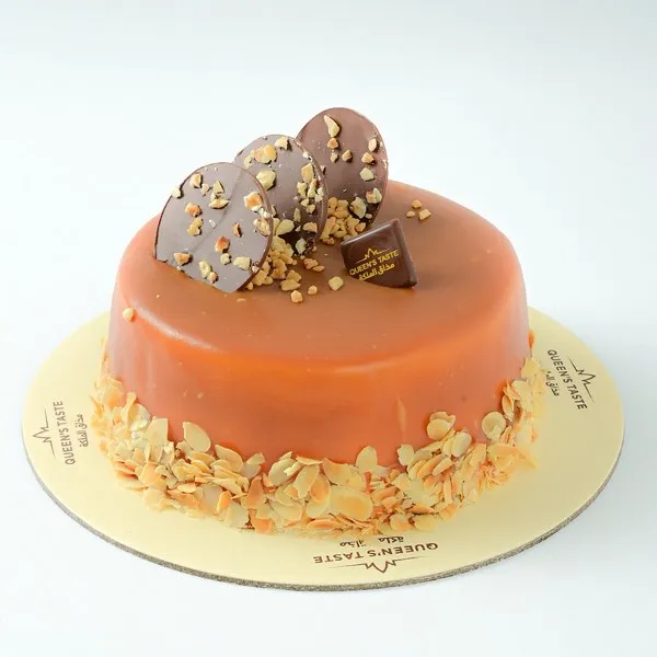 توفير تورتة كراميل ميني ( من مذاق الملكة ) خلال ساعه أو ربما أقل مناسب جداً لتقديمة كهديه