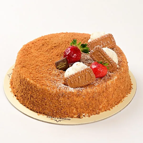 توفير لوتس كلاود كيك وسط ( من مذاق الملكة ) خلال ساعه أو ربما أقل مناسب جداً لتقديمة كهديه