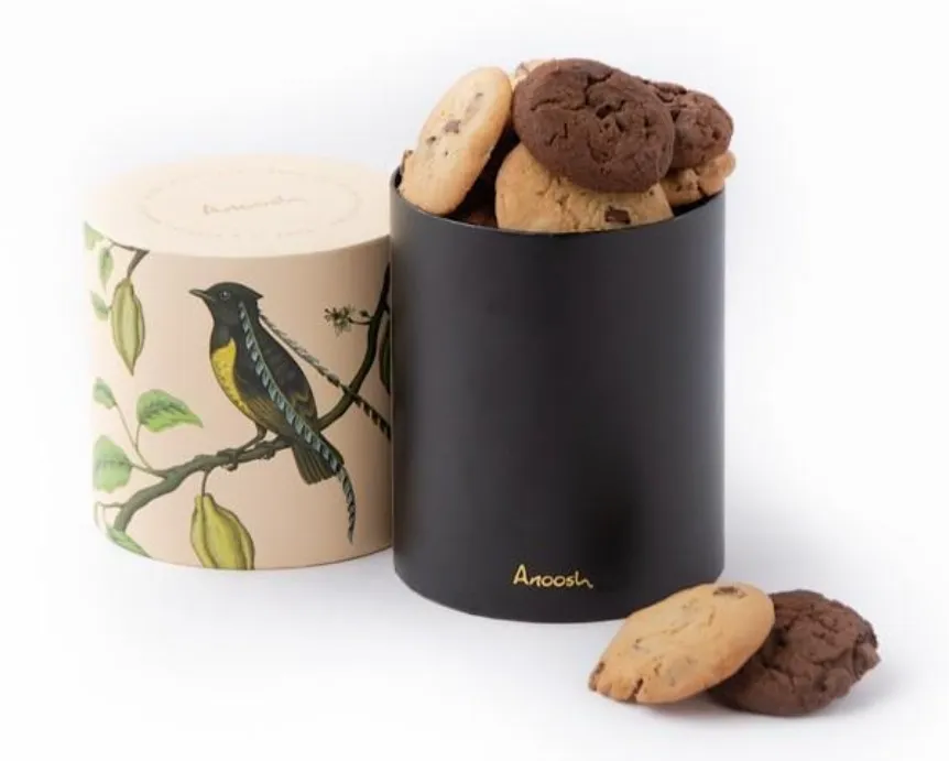 توفير سلندر مینی كوكيز مشکل 40 قطعه ( من أنوش ) خلال ساعه أو ربما أقل مناسب جداً لتقديمة كهديه