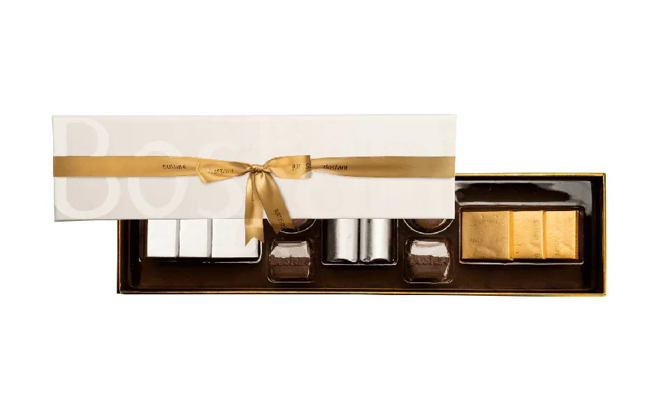 توفير علبة شوكولاتة بستاني المميزة الأبيض الصغير ( من بستاني ) خلال ساعه أو ربما أقل مناسب جداً لتقديمة كهديه (بدون تنسيق)