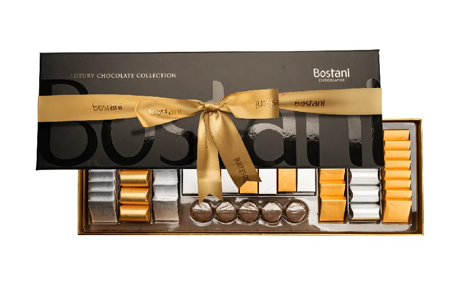 توفير علبة شوكولاتة بستاني المميزة الأسود الكبير ( من بستاني ) خلال ساعه أو ربما أقل مناسب جداً لتقديمة كهديه (بدون تنسيق)