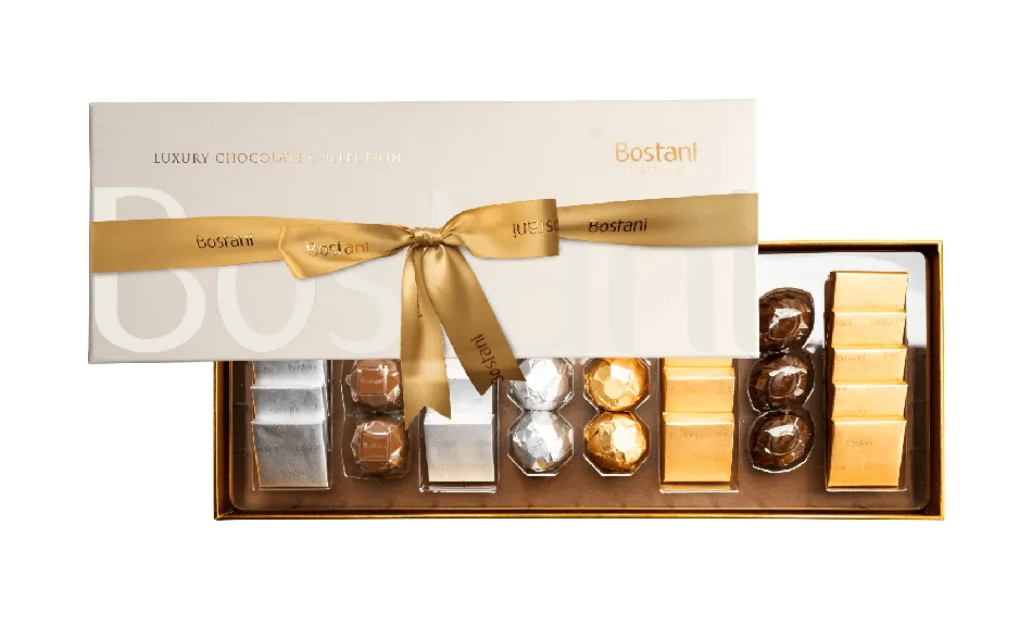 توفير علبة شوكولاتة بستاني المميزة الأبيض الوسط ( من بستاني ) خلال ساعه أو ربما أقل مناسب جداً لتقديمة كهديه (بدون تنسيق)