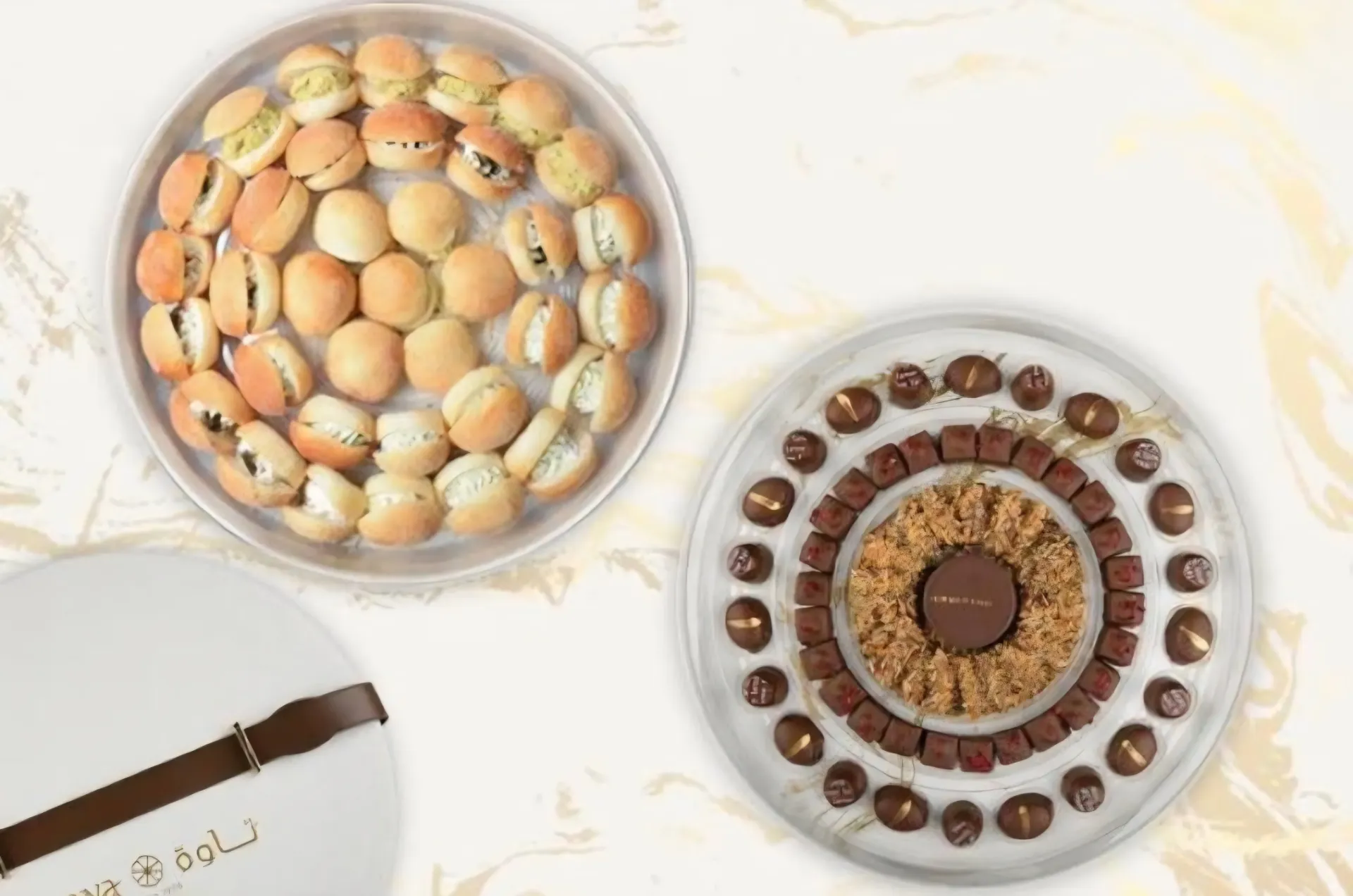 خدمة توفير بکج حالي مالح فاخر معجنات ( من تاوة ) خلال ساعه أو ربما أقل مناسب جداً لتقديمة كهديه