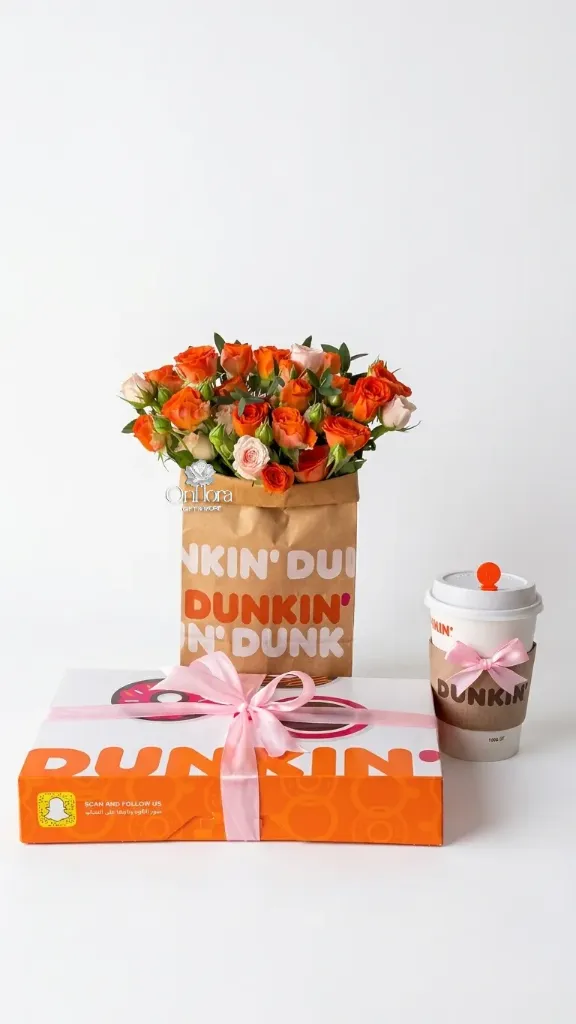 تنسيق ONFLORA × DUNKIN